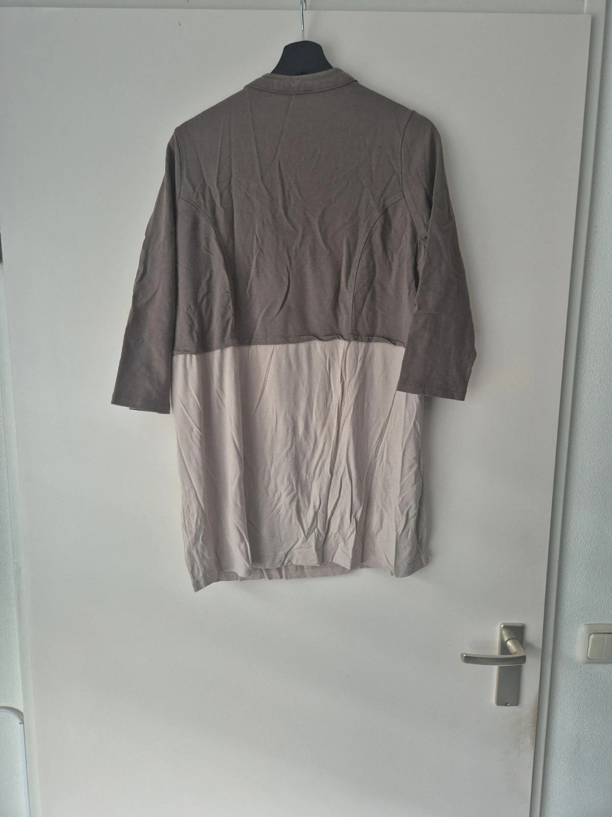 M&S Mode tuniek / top met bolero-look – maat XL – taupe/beige – photo 2